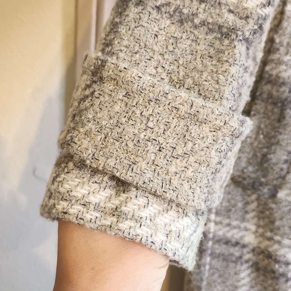 NWT REISS | Checkered Coat - Picture 7 of 11